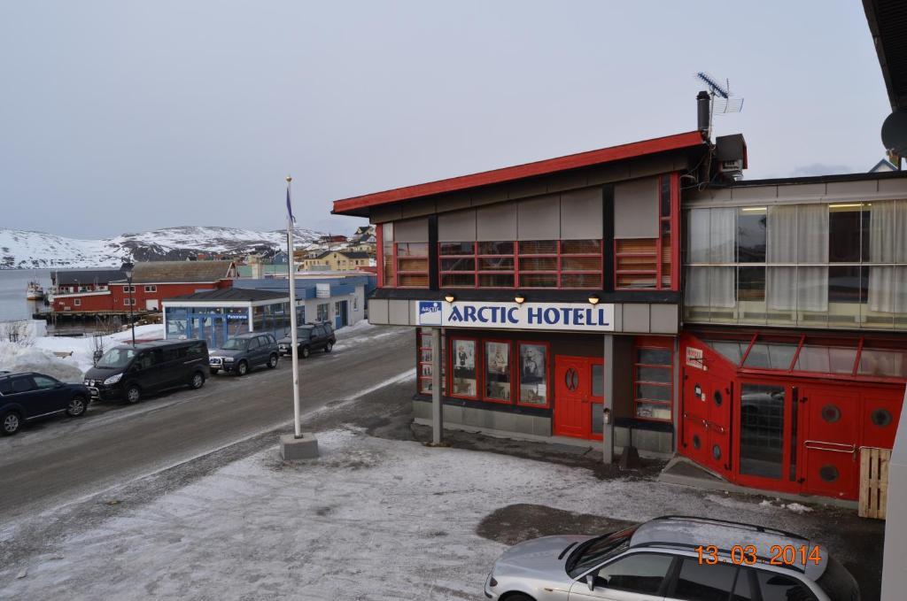 Mehamn Arctic Hotel Eksteriør billede
